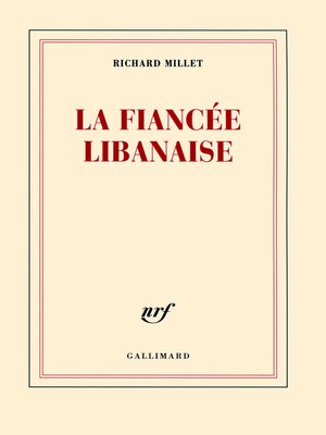 cover image of La fiancée libanaise